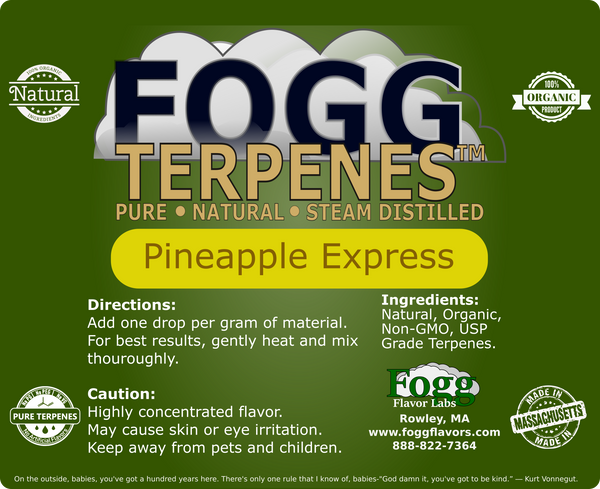 FOGG TERPENES Pineapple Express