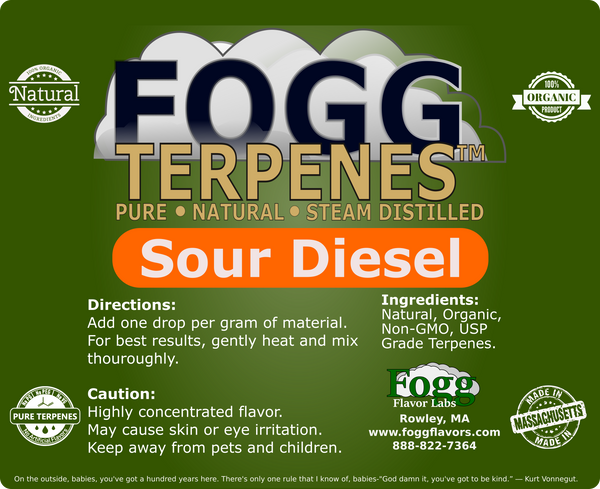 FOGG TERPENES Sour Diesel